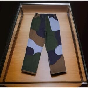 Brain Dead Patchwork Cotton Military Pants Size L